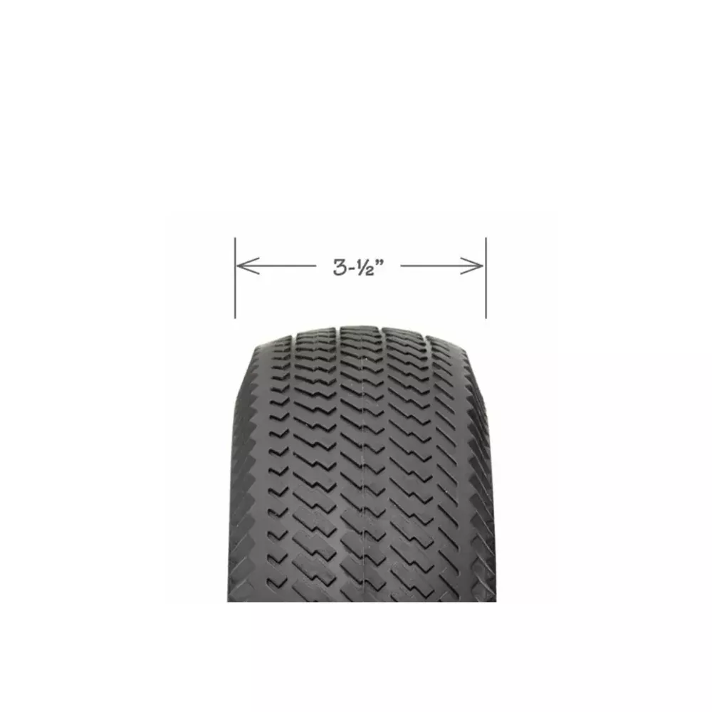 10 Inch X 3.5 Inch Interlocked Microcellular Foam Wheel