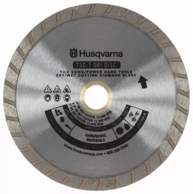 10" Tsd-t Turbo Diamond Blade For Wet/dry Cutting