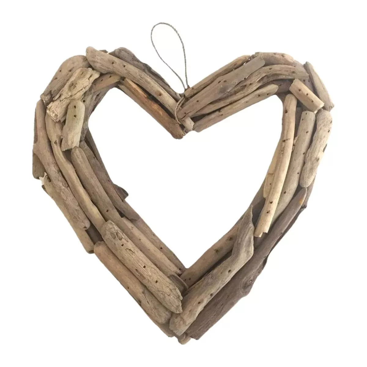 12" Handmade Driftwood Heart