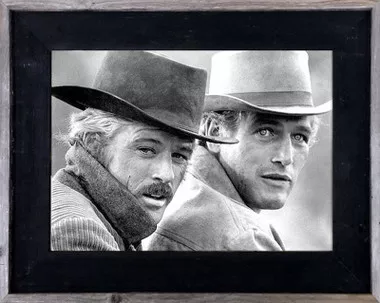 12x12 Western Picture Frames, 3 inch Wide, Butch Cassidy Frame