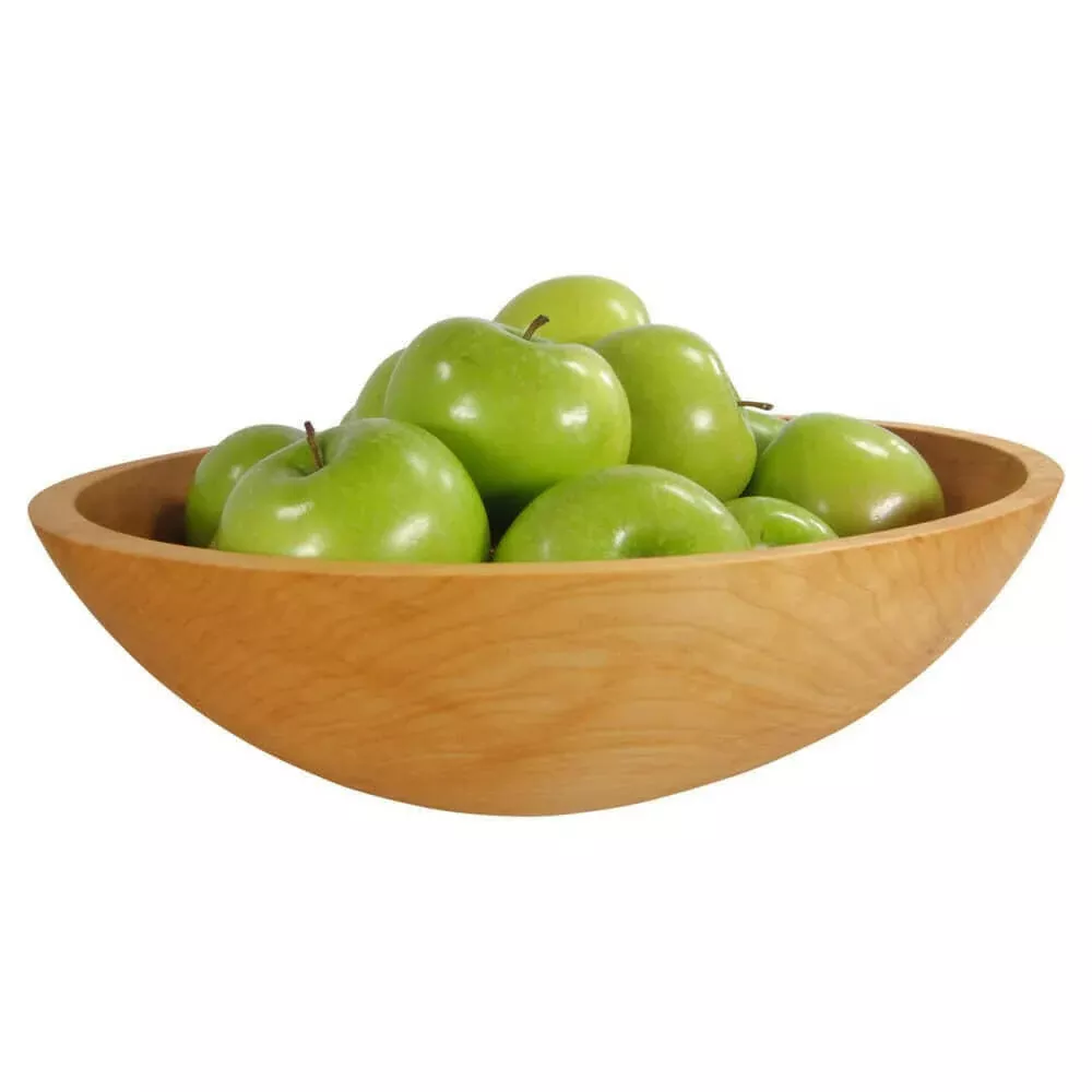 15 Inch Sugar Maple Wooden Bowl