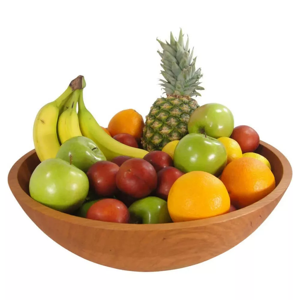 17 Inch Cherry Wooden Bowl