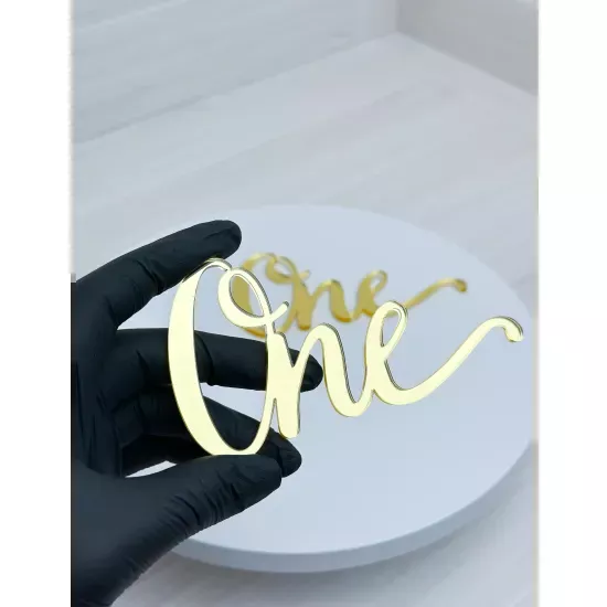 Acrylic topper 3 mm One (2)