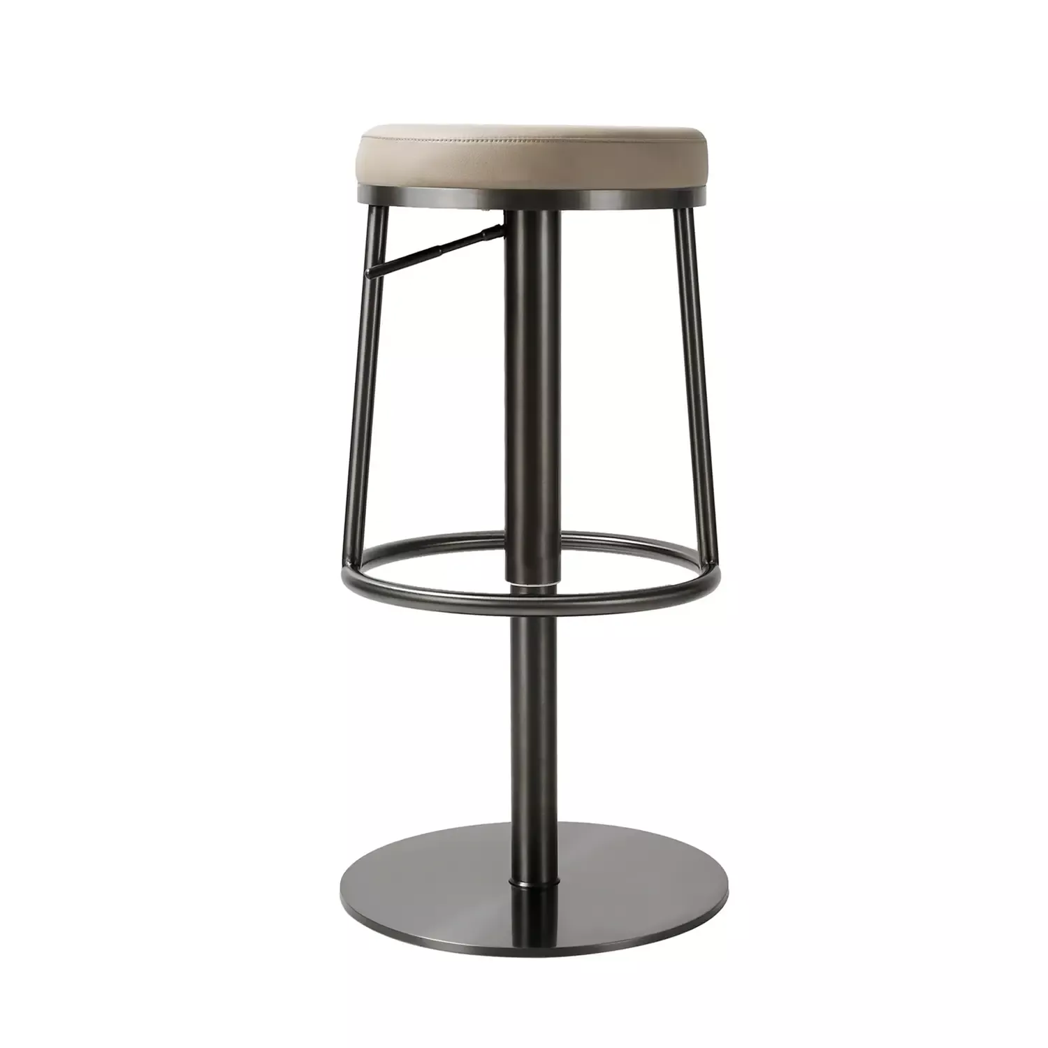 Aero Swivel Counter Bar Stool with Integrated Foot Rest
