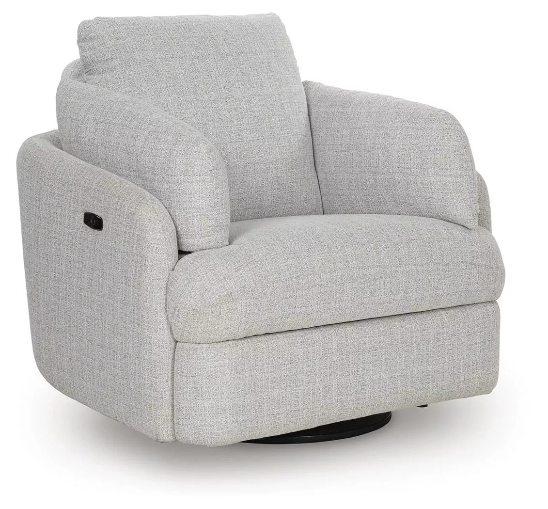 Alainmont Next-Gen Nuvella Swivel Power Recliner