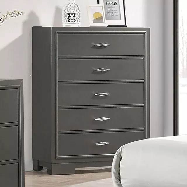 ALISON Chest, Dark Walnut