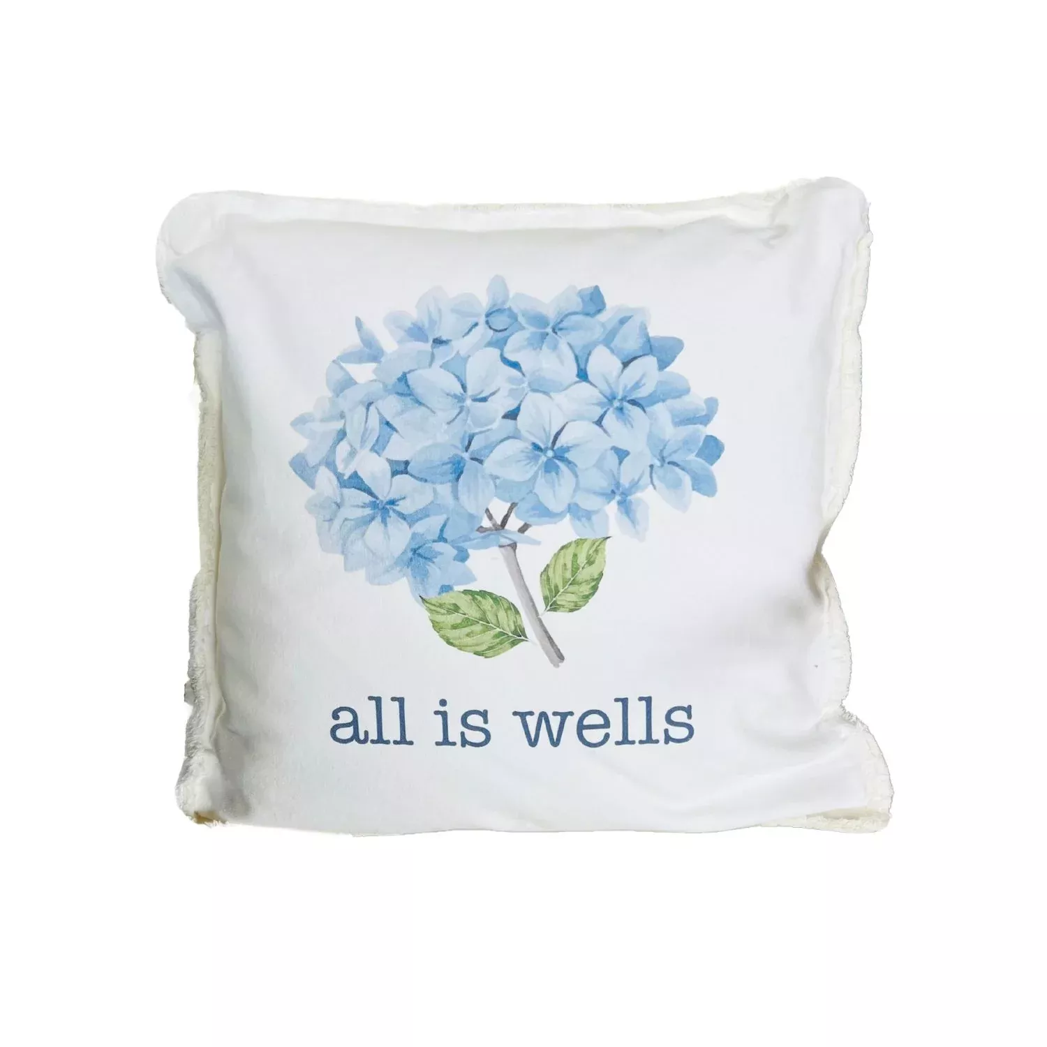 All is Wells™ Hydrangea Square Pillow, 20 x 20