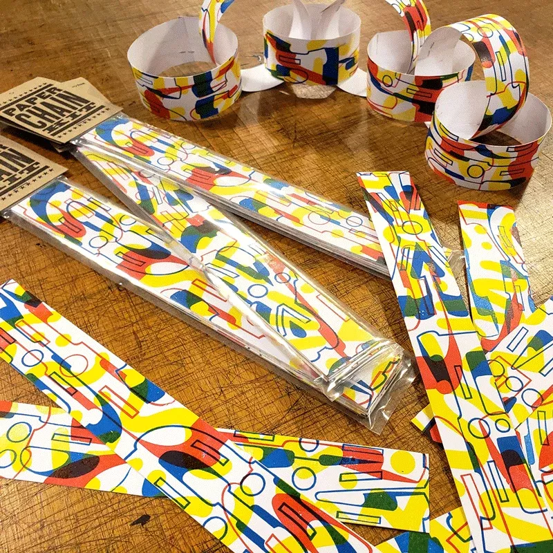 Alphabet Paper Chain Kit