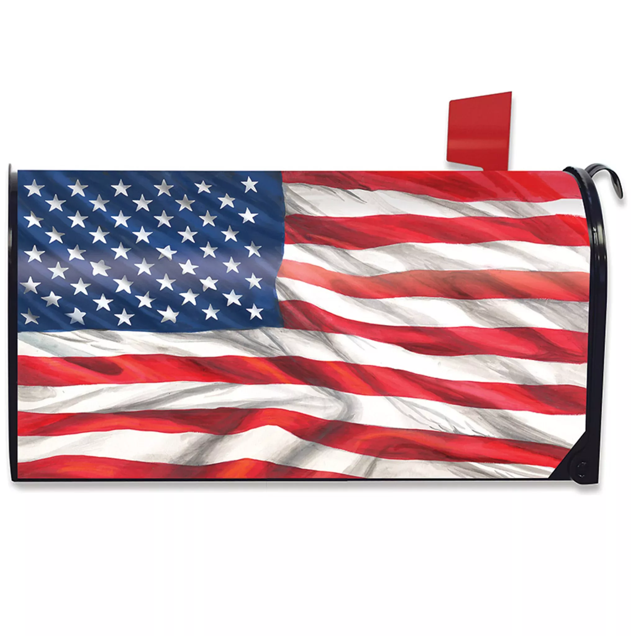 American Flag Mailbox Cover