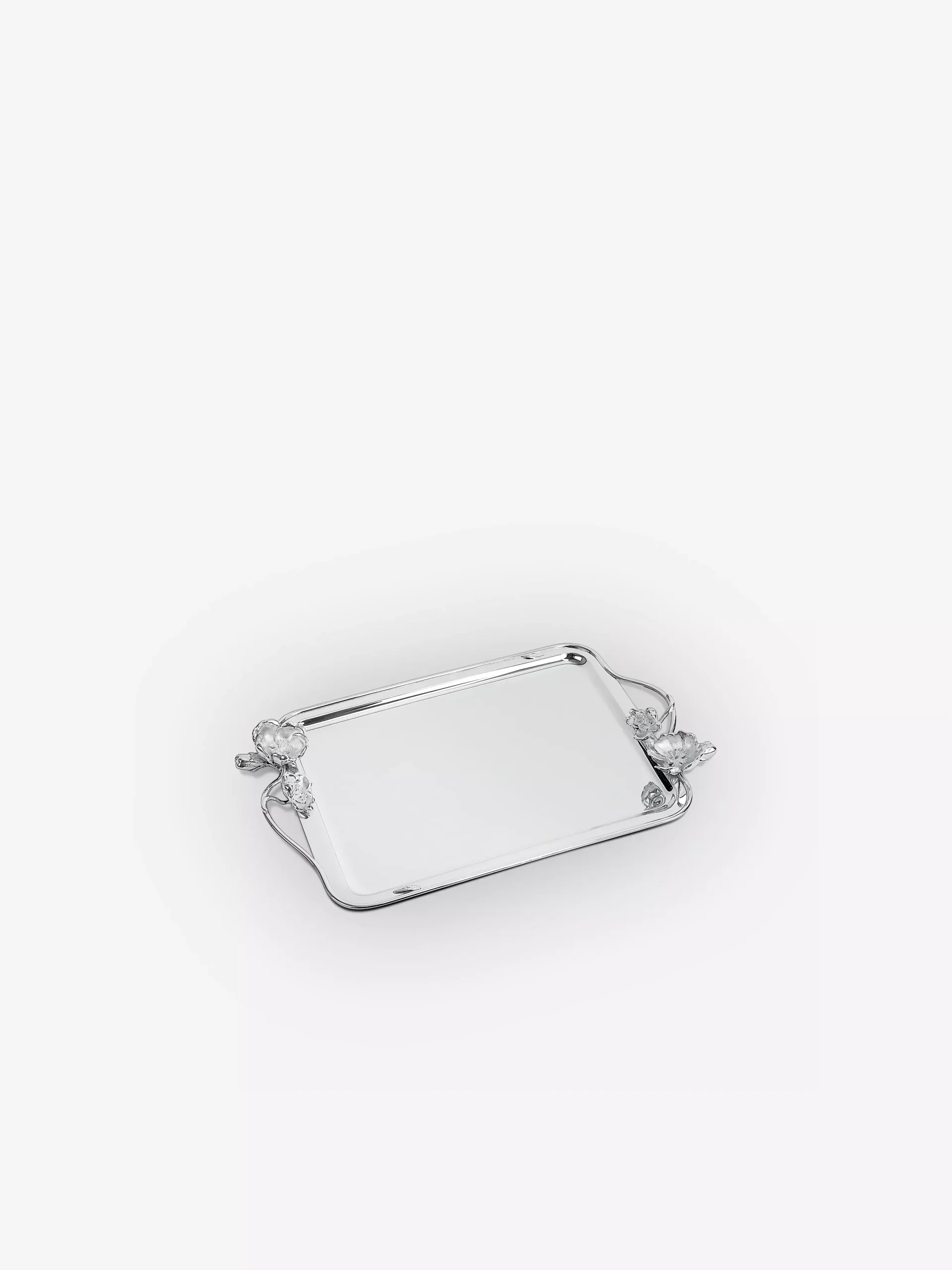 Anemone Silver-Plated Medium Tray 17" x 12"