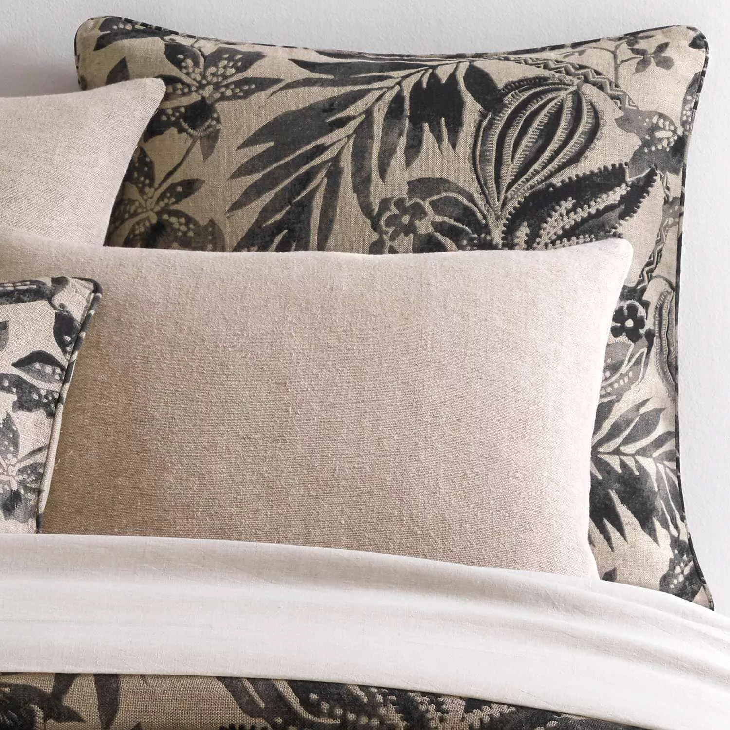 Antigua Linen Black Sham