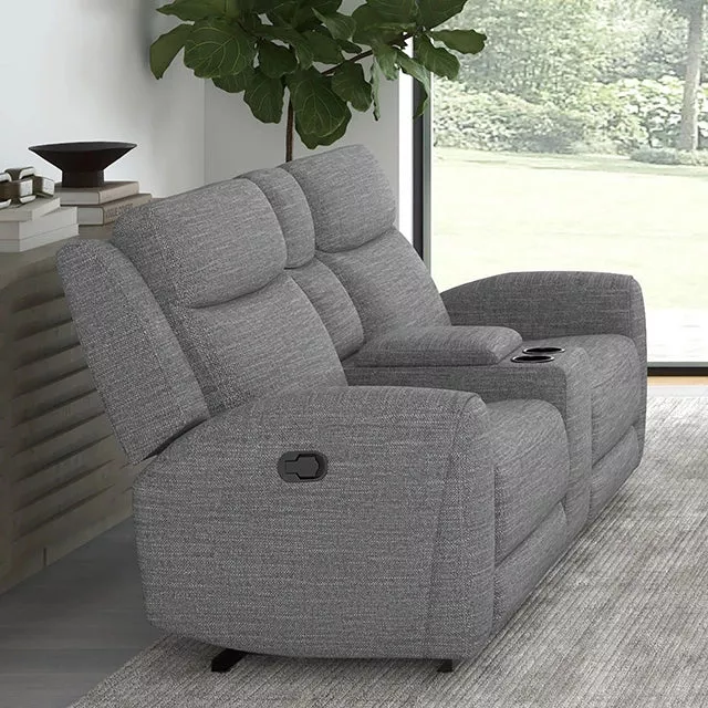 Antonius Manual Recliner Loveseat w/ Console
