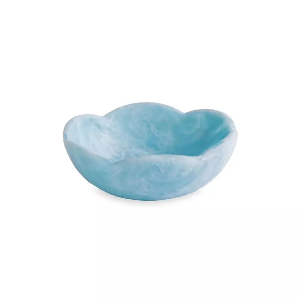 Aqua Resin Mini Bowl, 6"