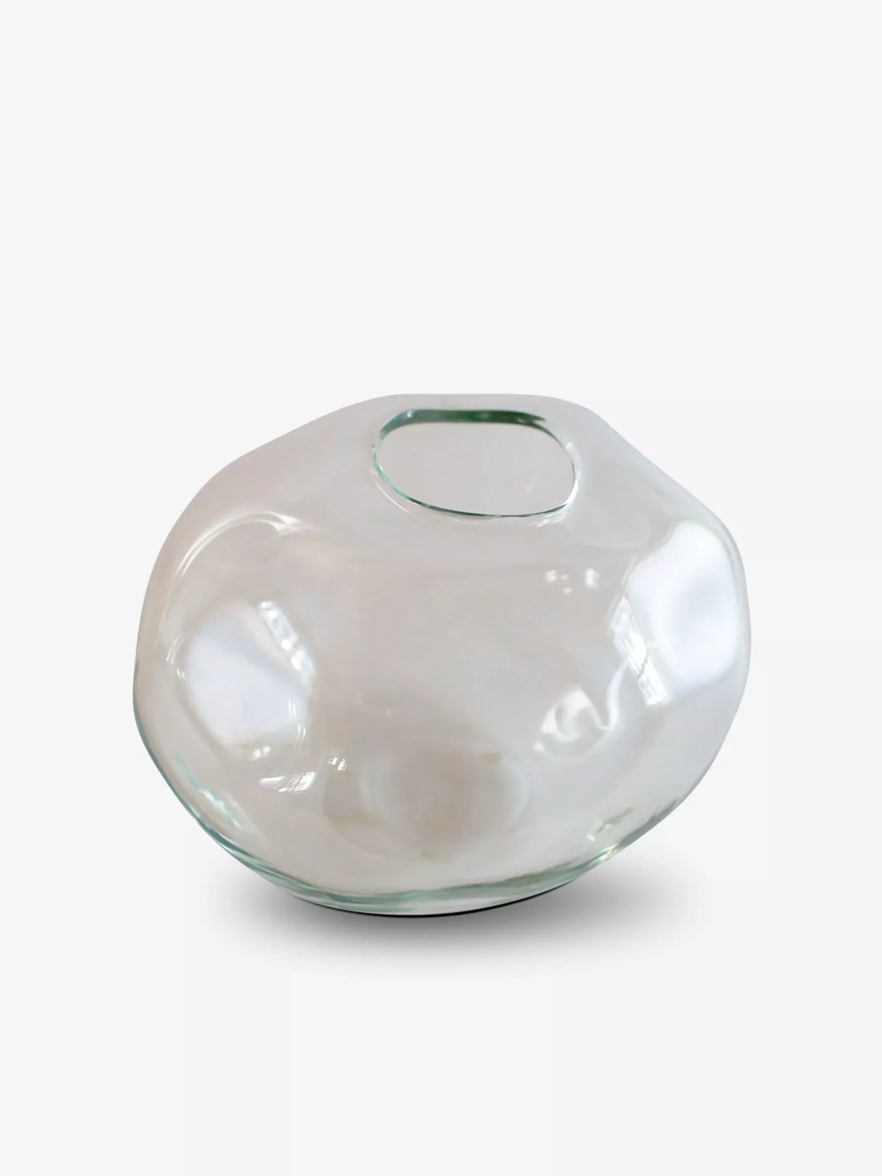 Aria B Clear Glass Vase
