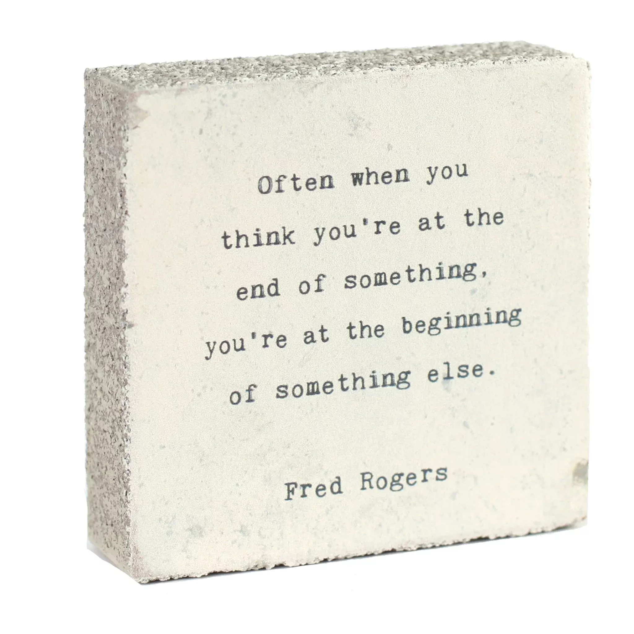 Art Block - Little Gem - End Of Something (Fred Rogers)