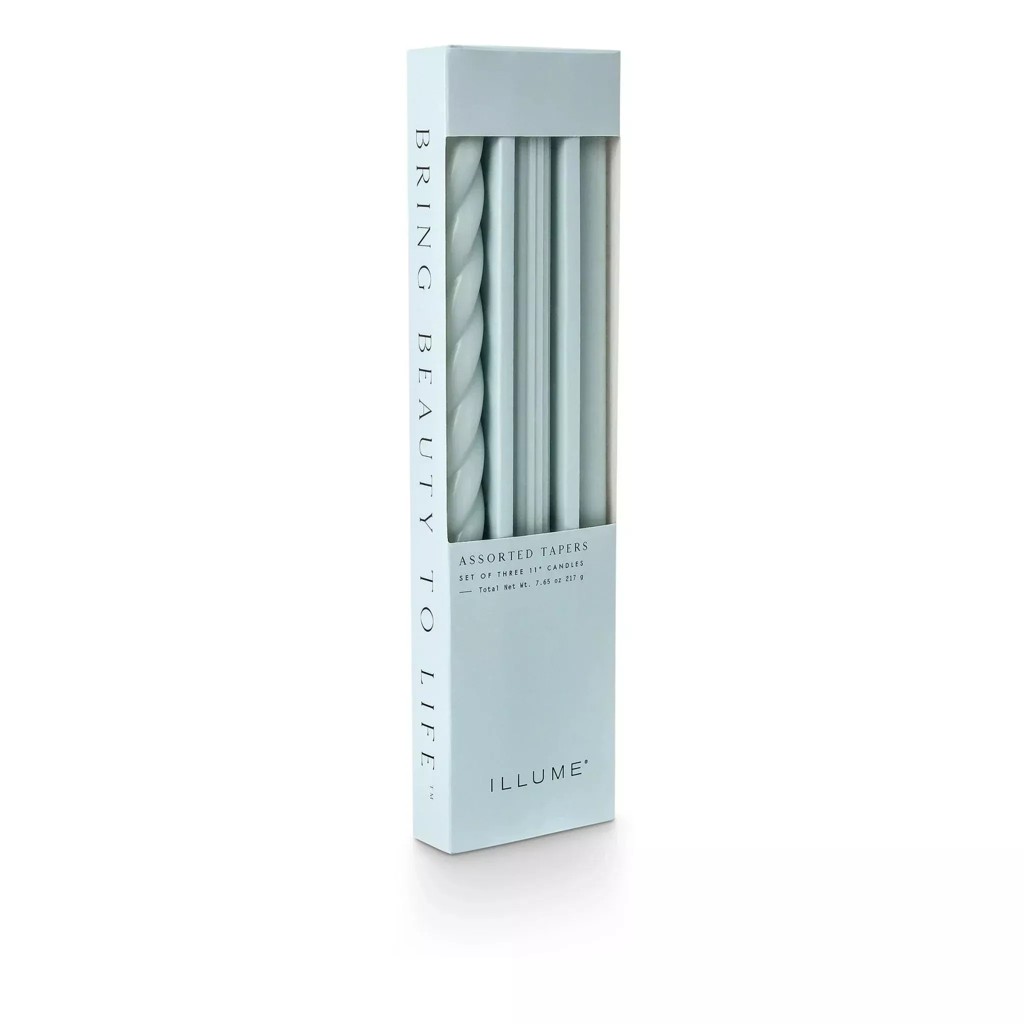 Assorted Light Blue Taper