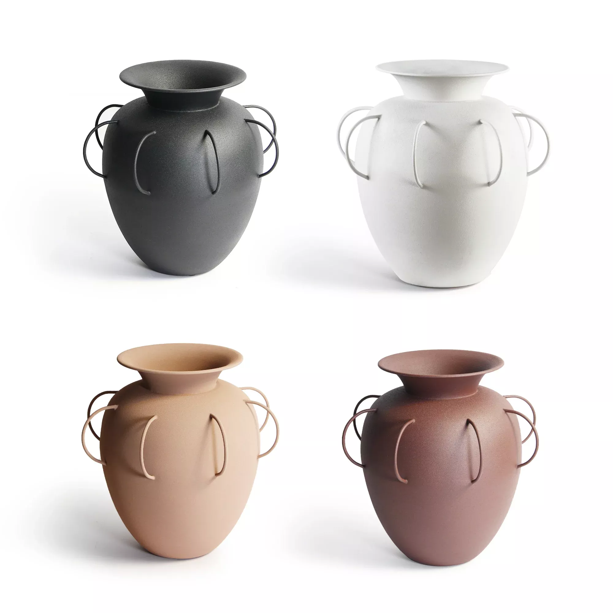 Aurea Jar Metal Vase