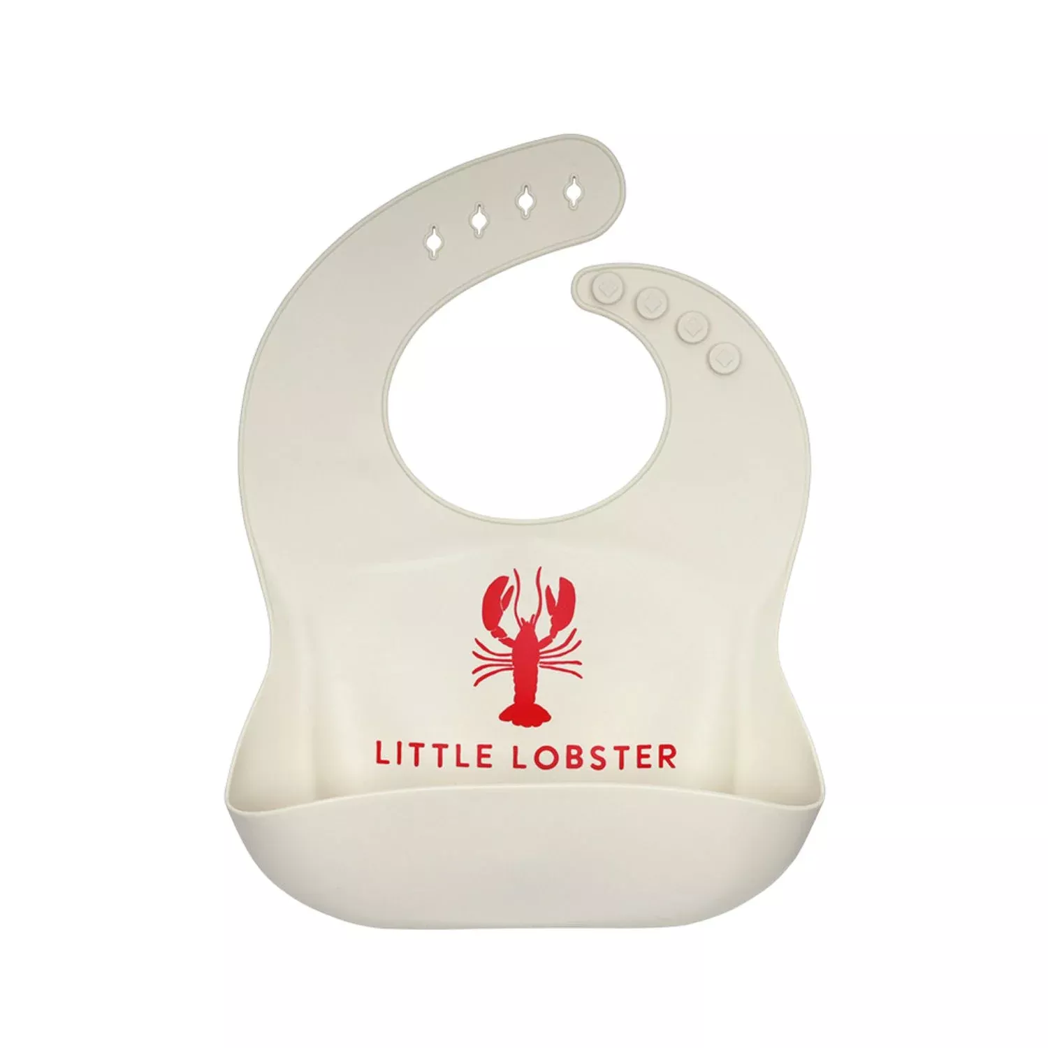 Baby Silicone Lobster Bib