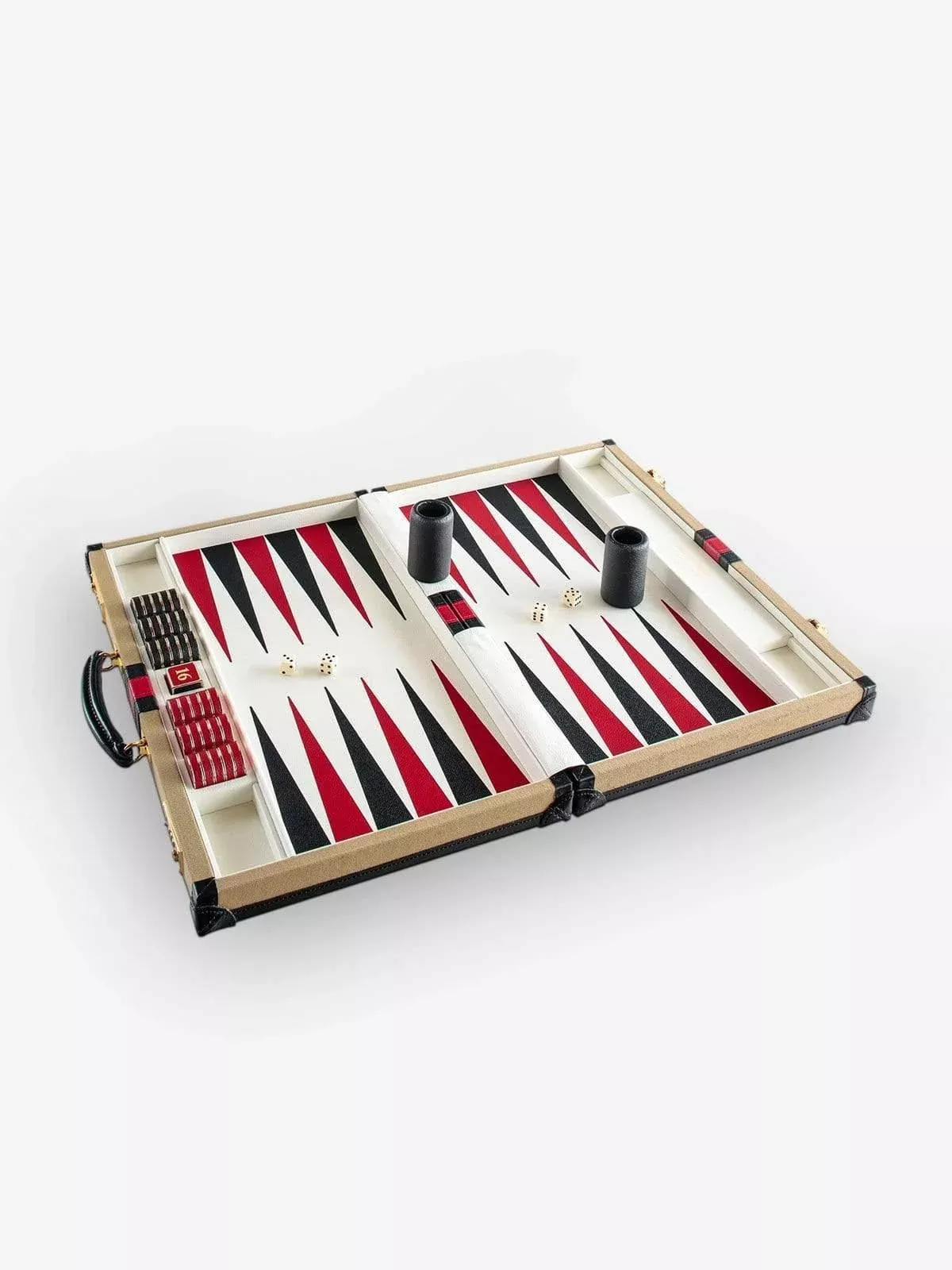 Backgammon Board Bridle Canvas