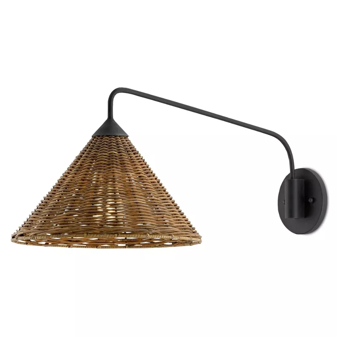 Basket Swing-Arm Sconce