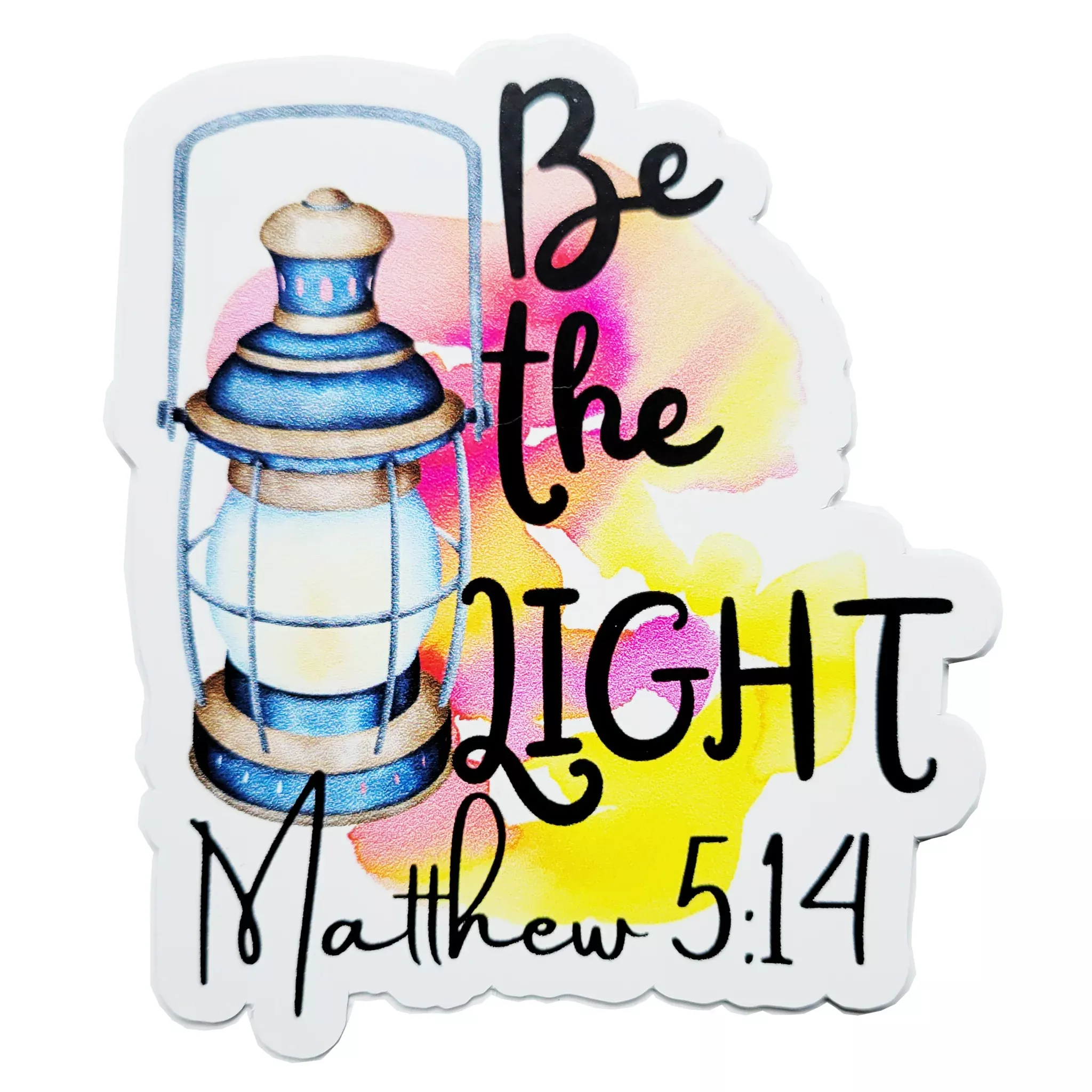 Be The Light Vinyl Sticker