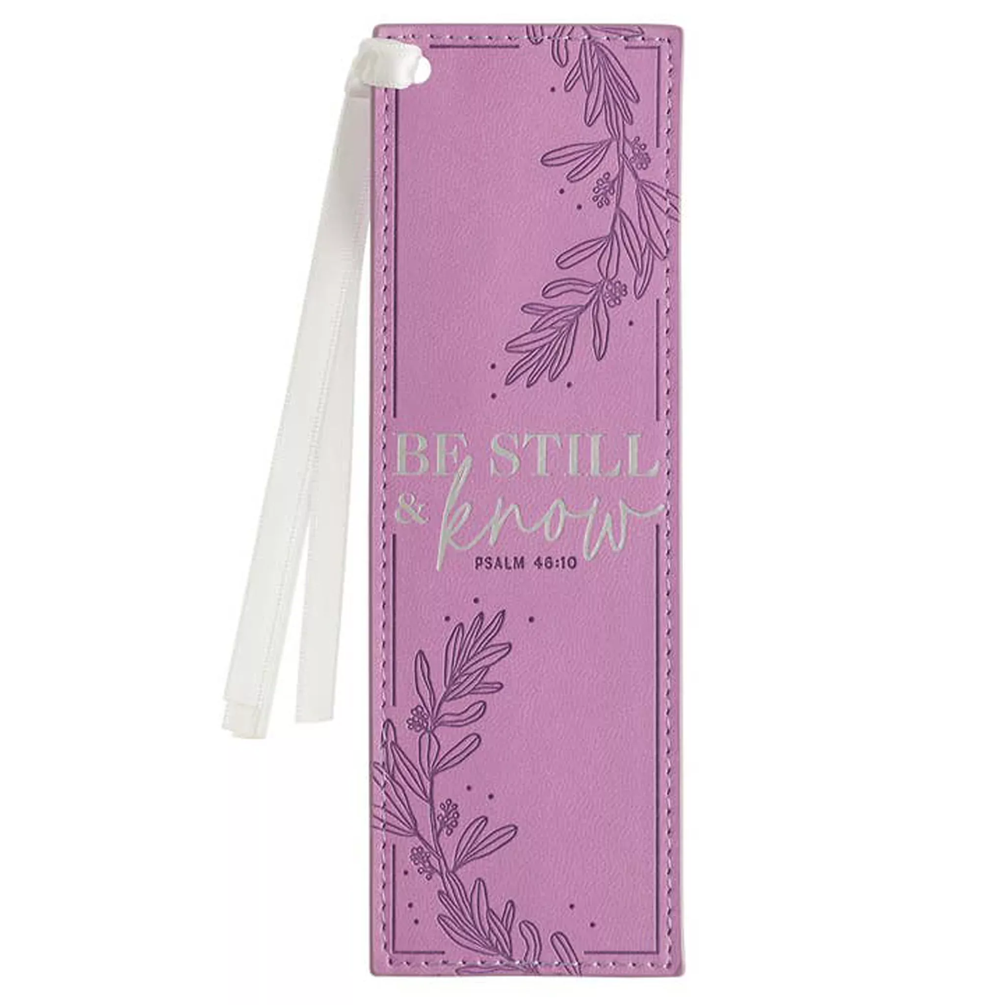 Be Still and Know Faux Leather Bookmark