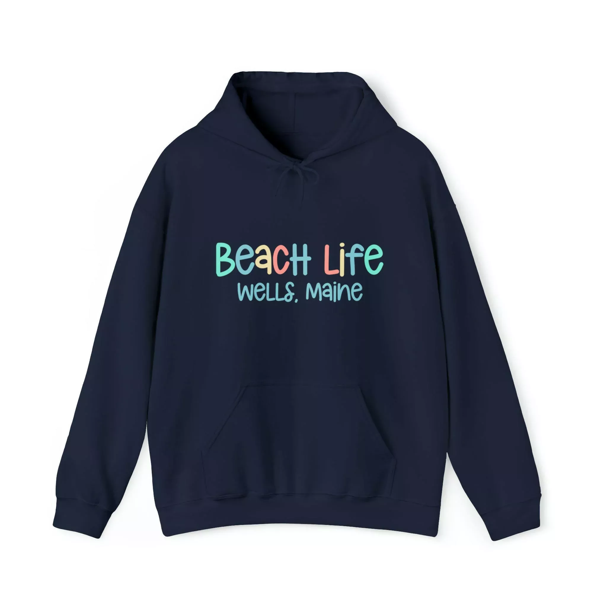 Beach Life Heavy Blend Hooded Sweatshirt, Personalized