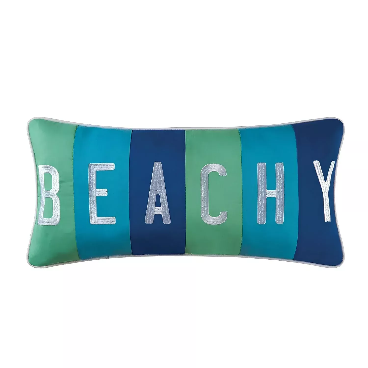 Beachy Coastal Throw Pillow