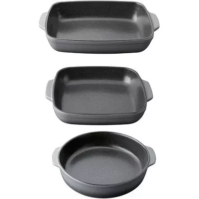 BergHOFF - Gem 3-Piece Large Stoneware Baking Set - 2212691