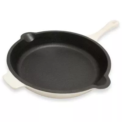 BergHOFF - Neo 10" Cast Iron Fry Pan - Meringue - 2220316