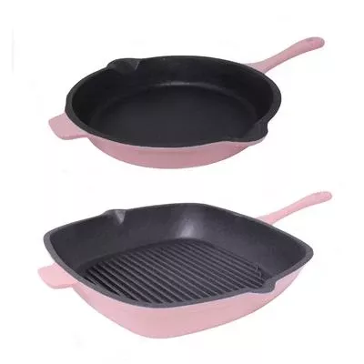 BergHOFF - Neo Cast Iron 2-Piece Set - Pink - 2212279