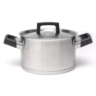 BergHOFF - Ron 8” Stainless Steel Covered Casserole- 3900023