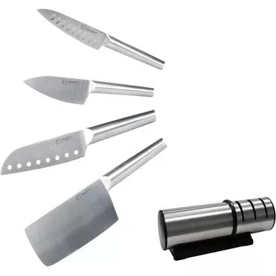 BergHOFF - Straight 5-Piece Santoku Knife Set with Sharpener - 2212762