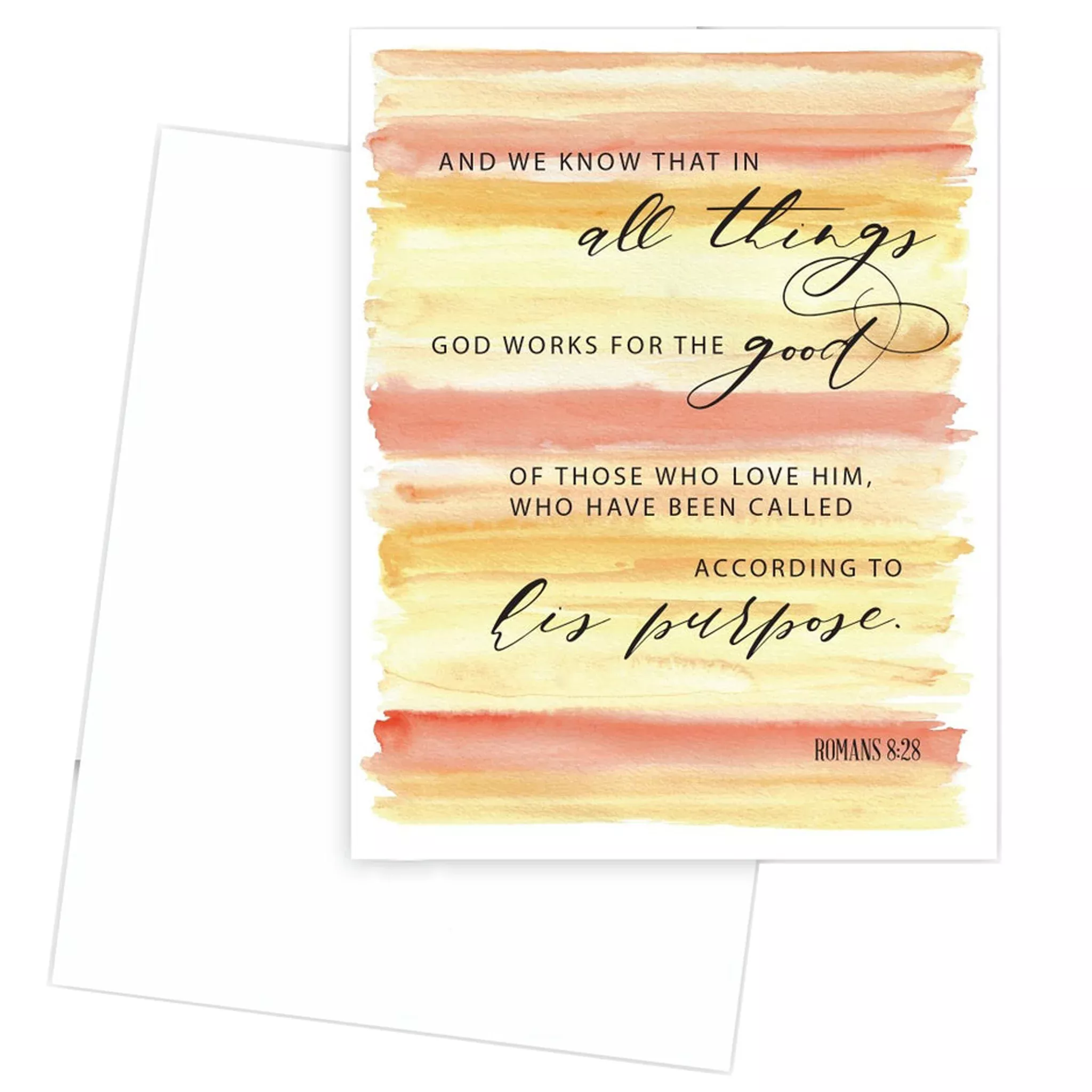 Bible Verse All Things Greeting Card