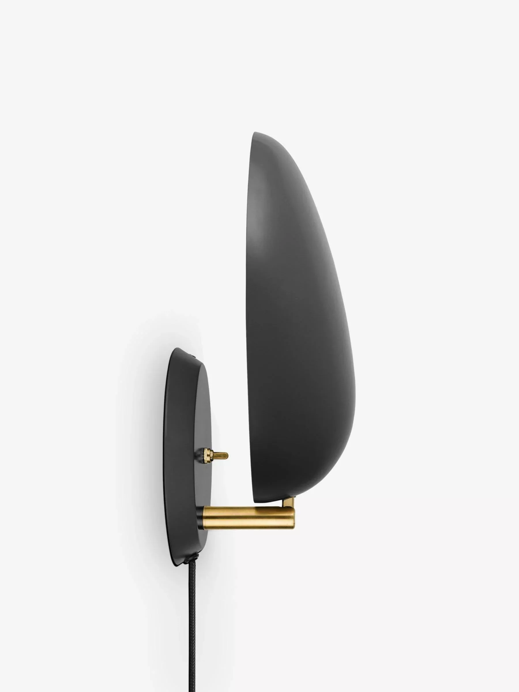 Black Grossman Cobra Wall Light