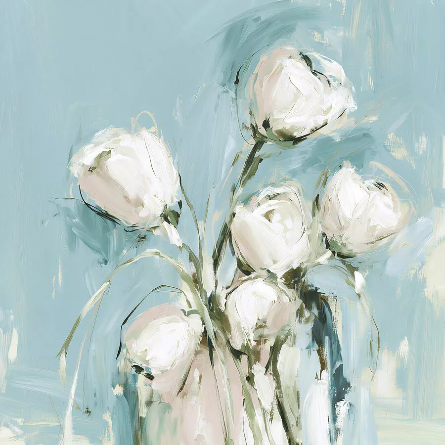 Blue Morning Blossoms