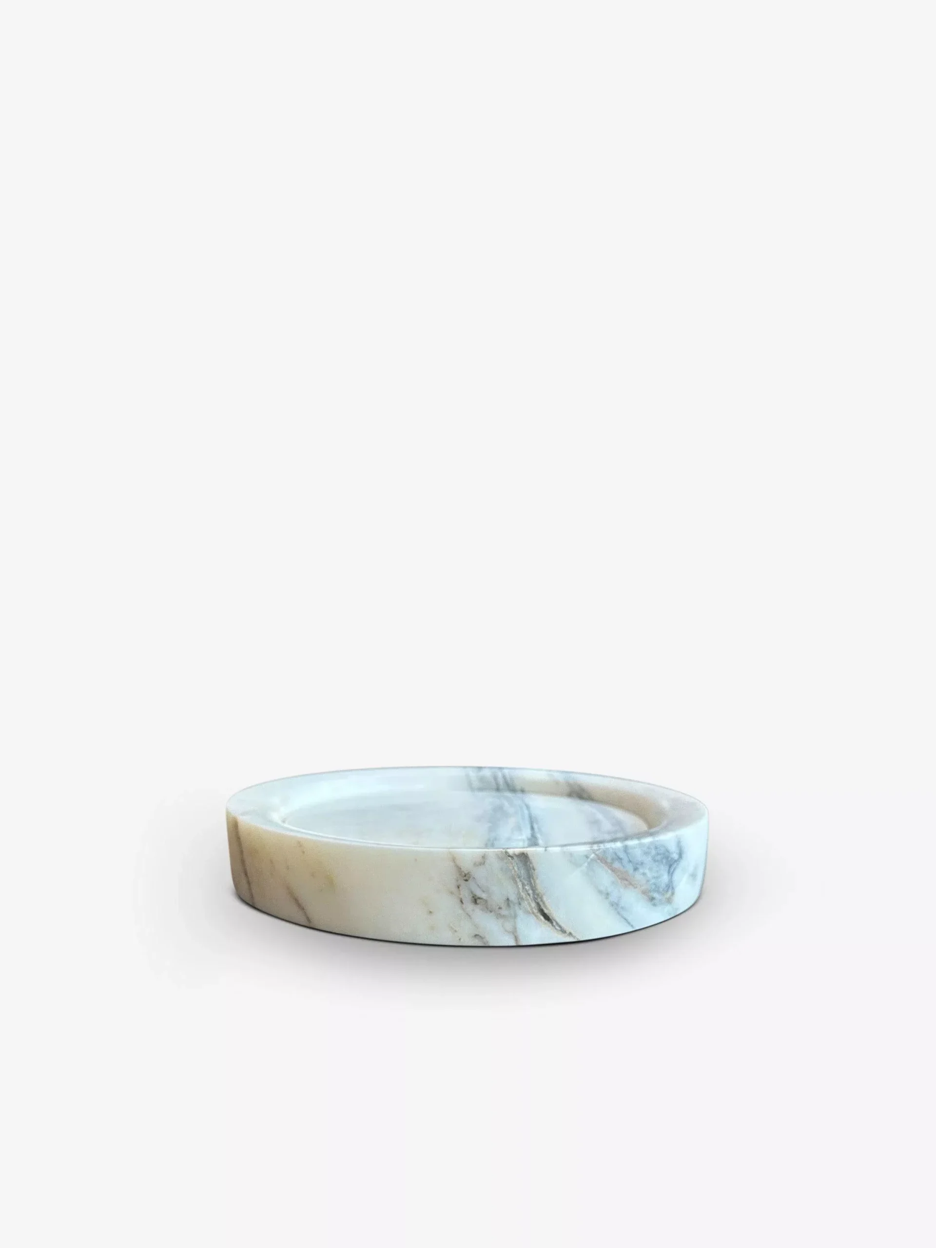 BOL Wide Tray In Calacatta Viola Marble