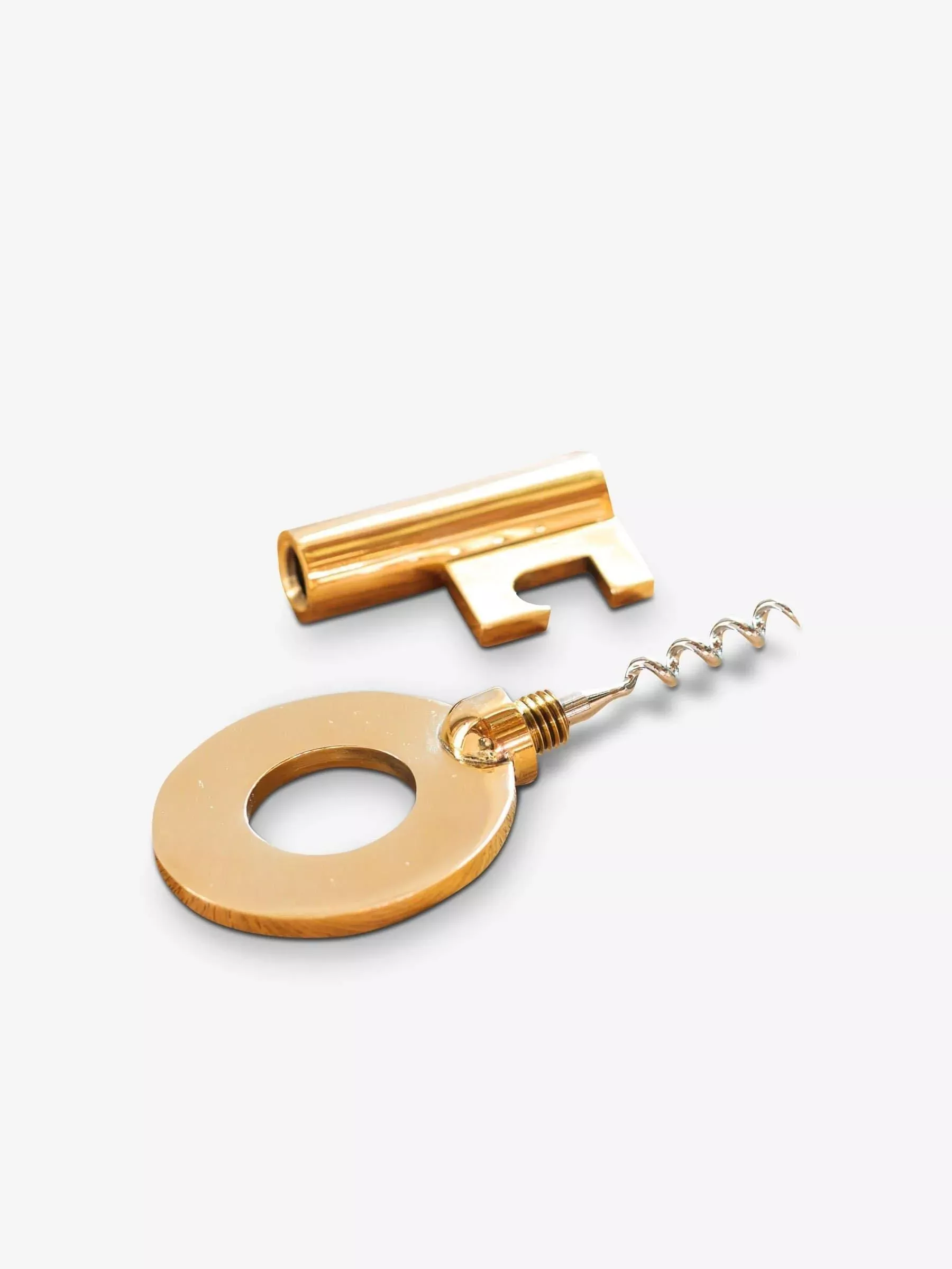 Brass Key Corkscrew