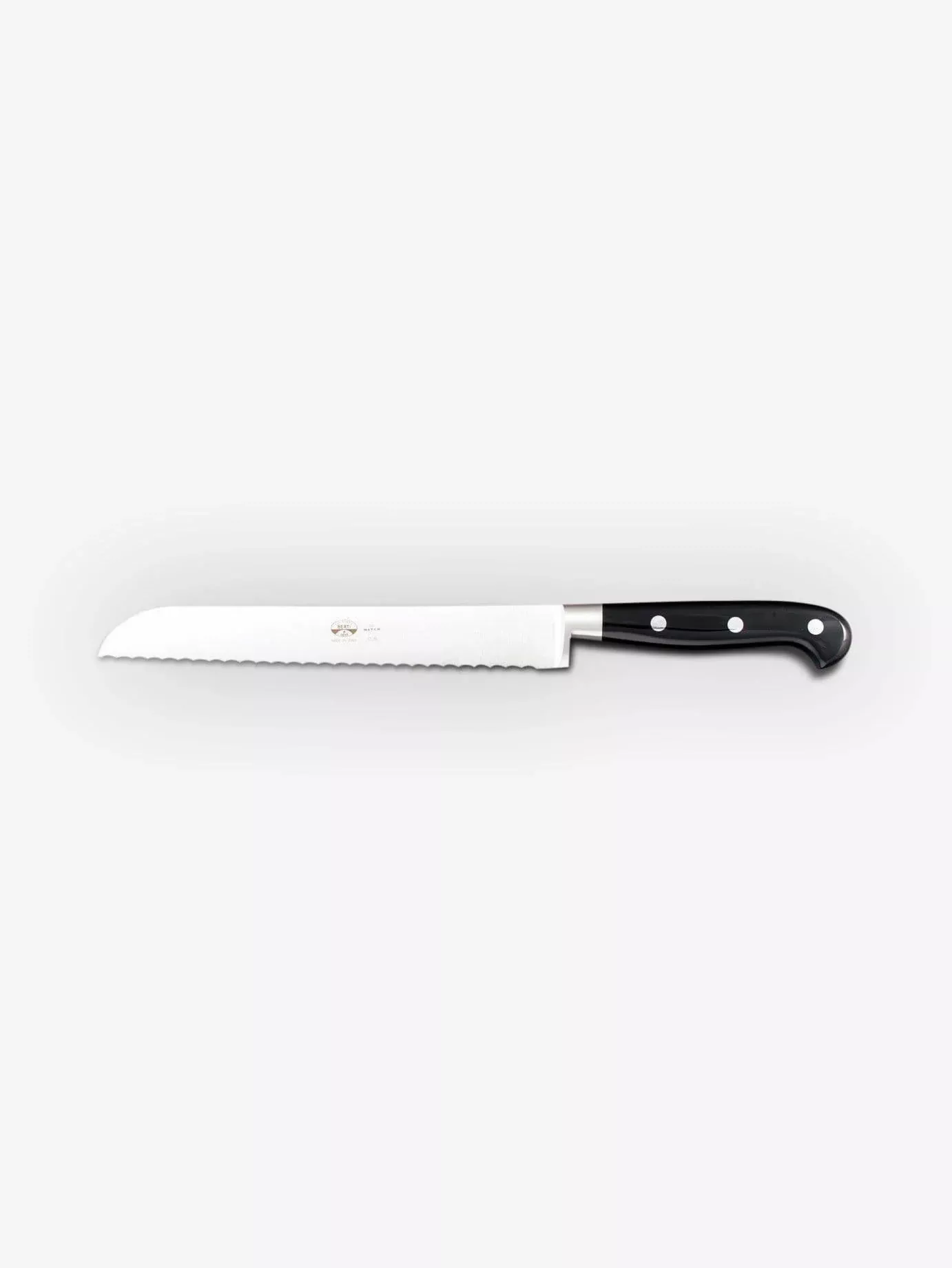 Bread Knife with Wood Block