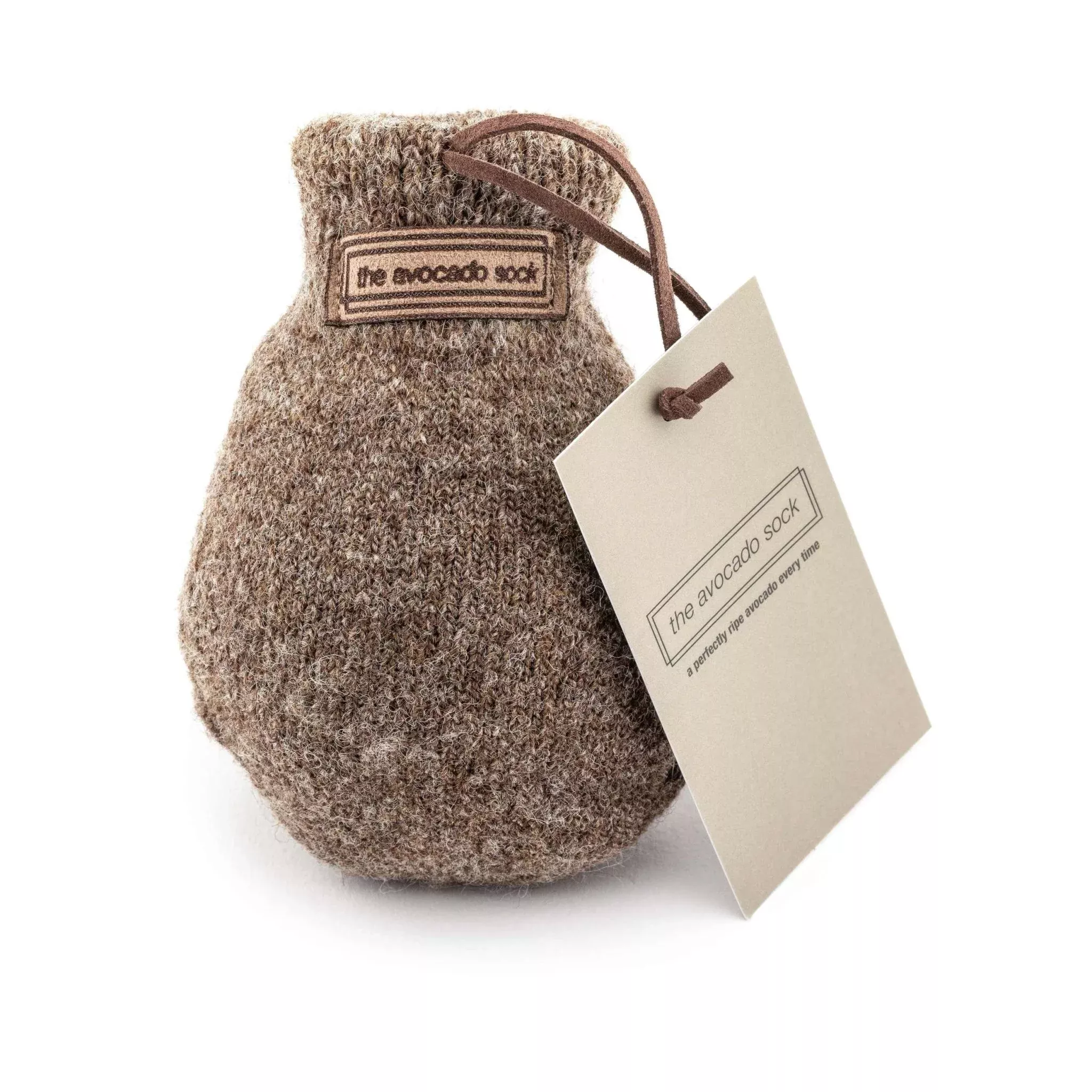 Brown Avocado Ripener Sock