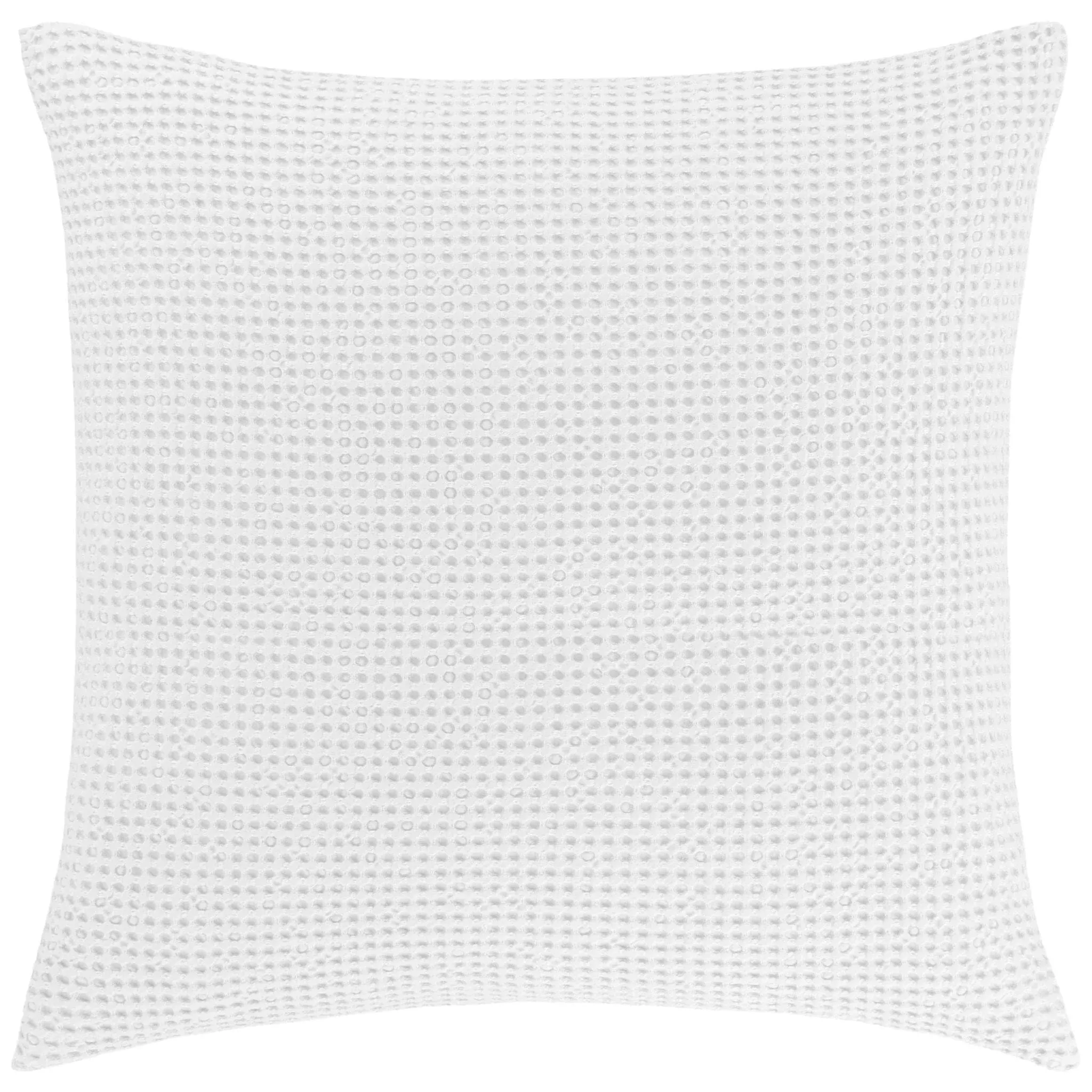 Bubble White Matelasse Sham