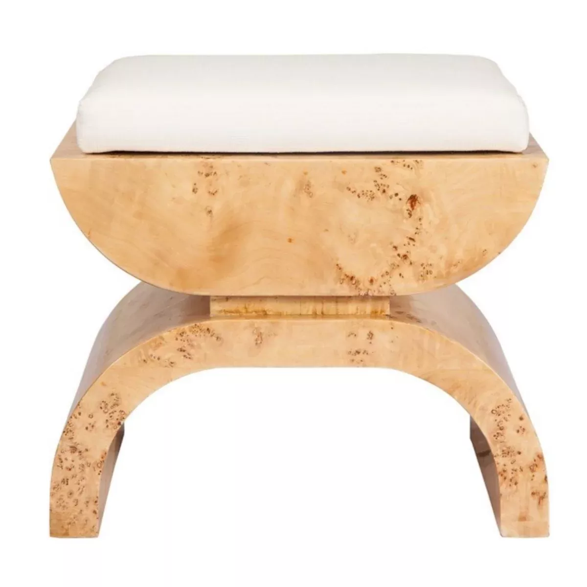 Burl Wood Stool