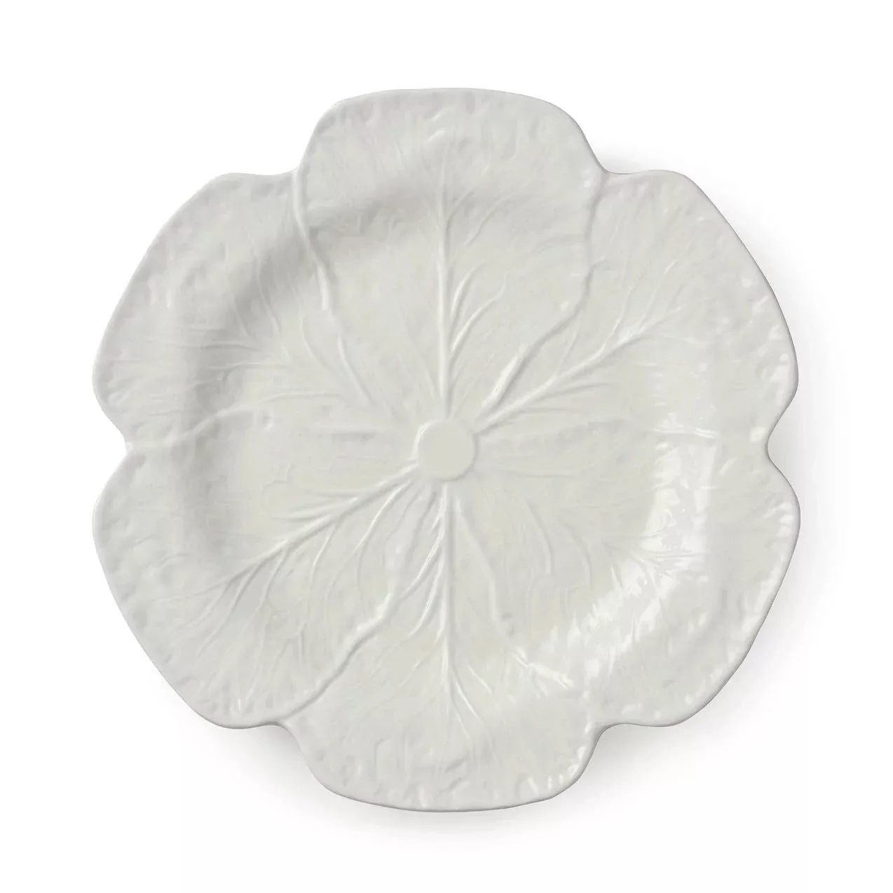 Cabbage Platter - White