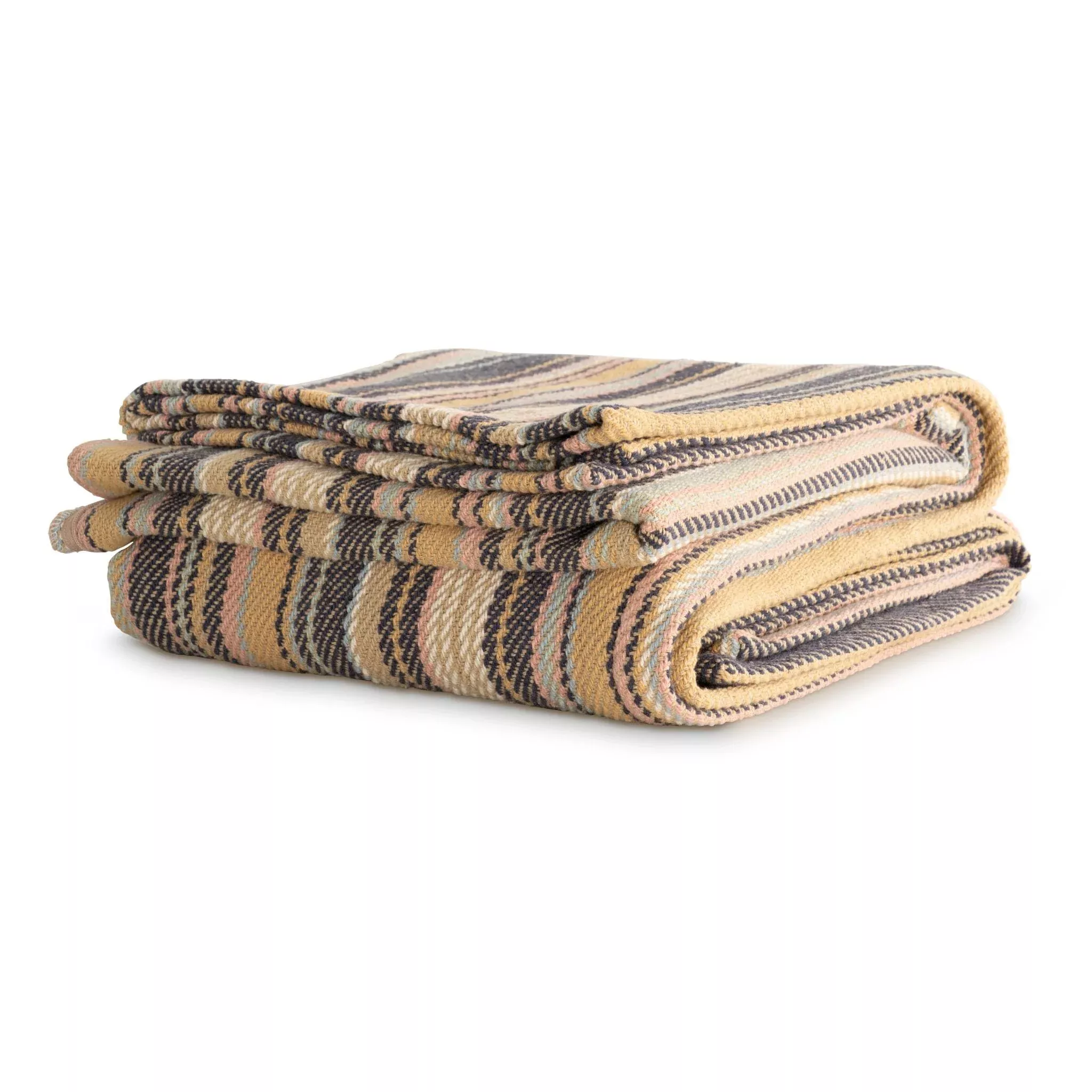 Callum Stripe Multi Blanket