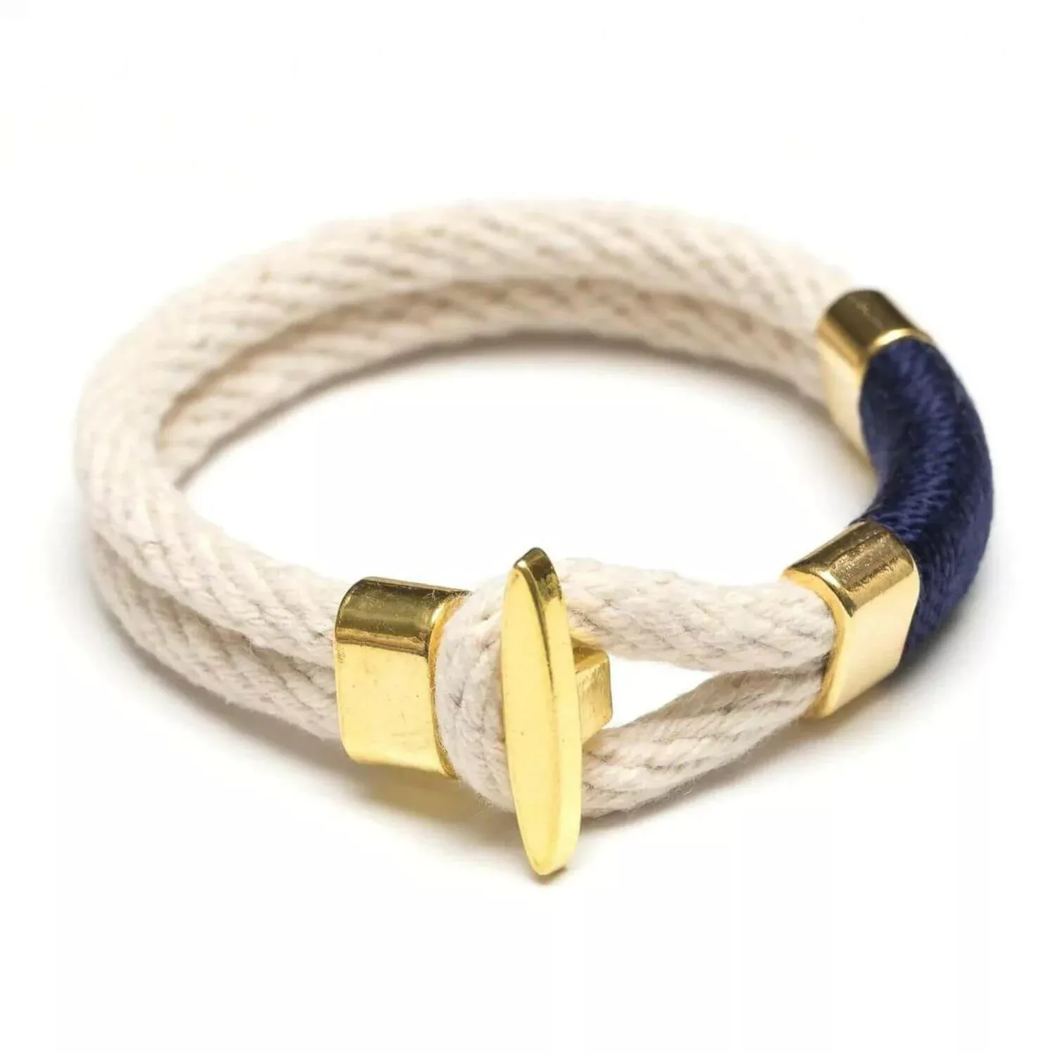 Cambridge Rope Gold Bracelet