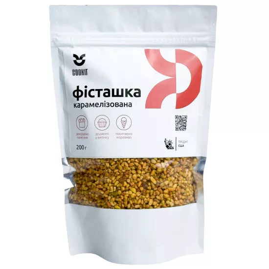 Caramelized crushed pistachio COOKIT 0.2 kg