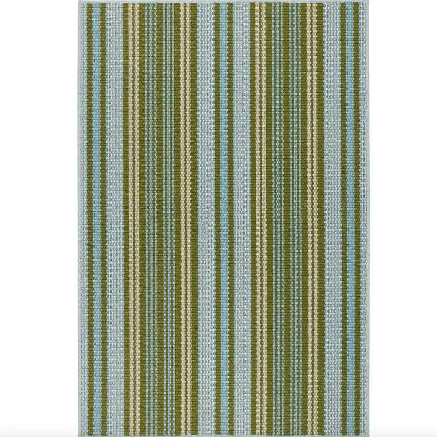 Caravan Stripe Multi Machine Washable Rug