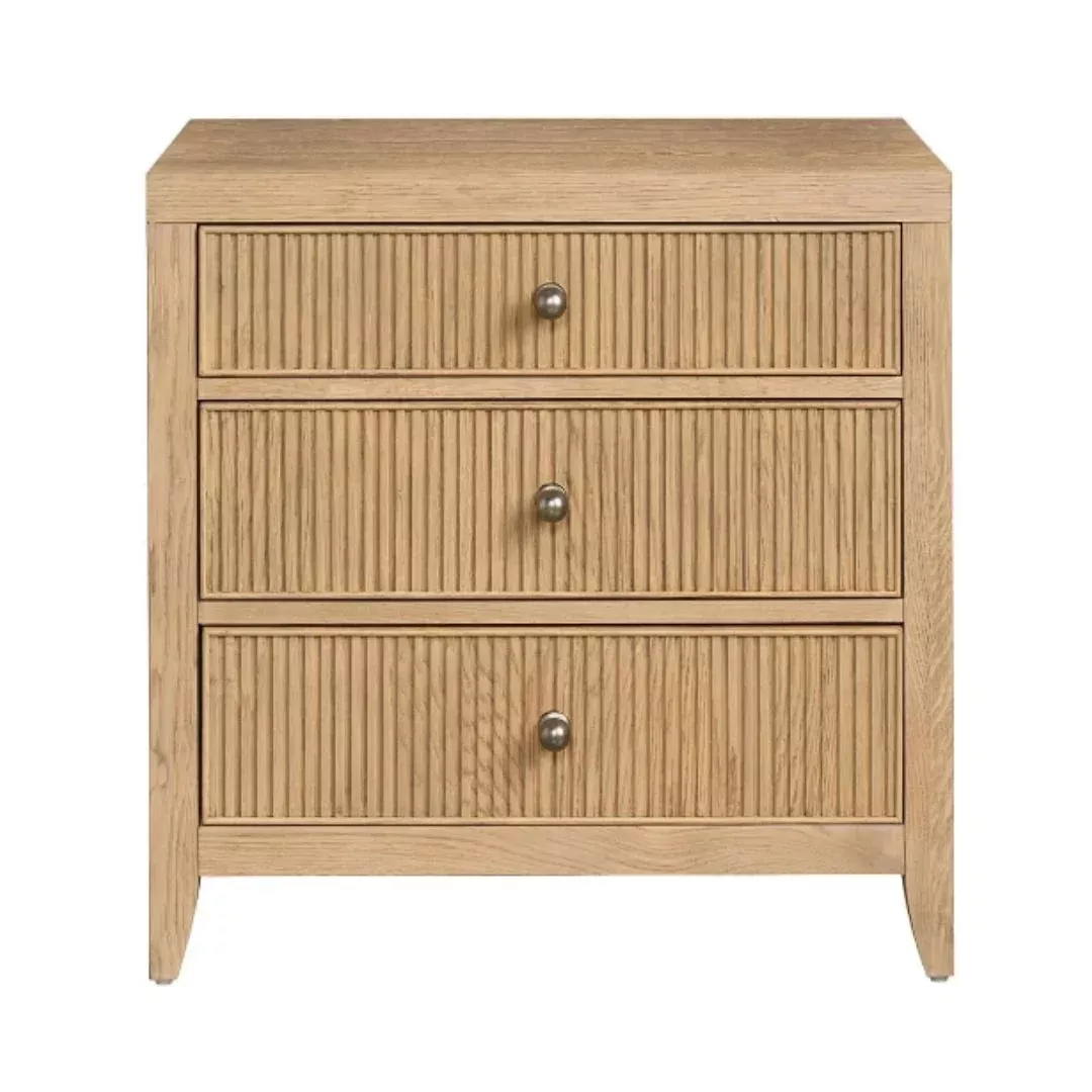 Carmen Three Drawer Nightstand
