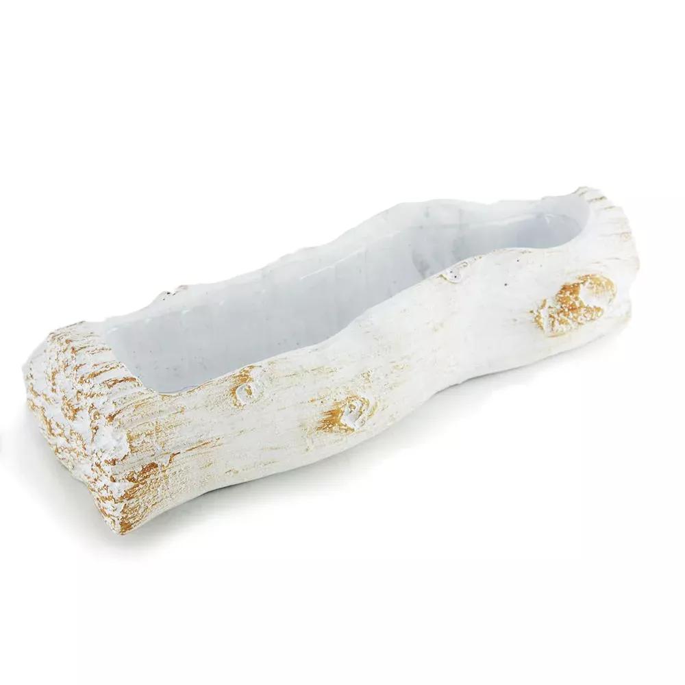 Ceramic Log Planter