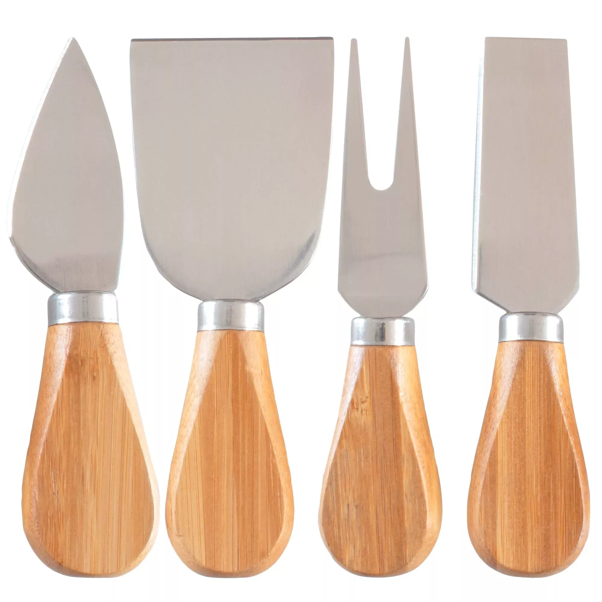 Cheese Tools Bamboo Set of 4 Boxed